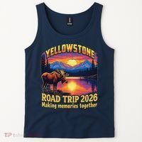 Yellowstone Road Trip 2026 Making Memories Together Tank Top thumb 2
