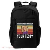 You Rushed Through Your Test Backpack thumb 0