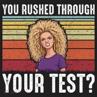 You Rushed Through Your Test Beanie thumb 2