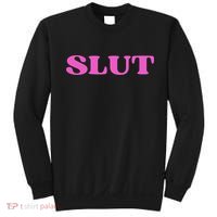 Yskk Slut Aesthetic Funny Sarcastic Sweatshirt thumb 0