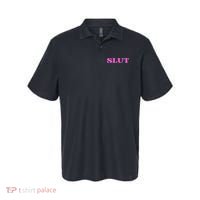 Yskk Slut Aesthetic Funny Sarcastic Polo thumb 0