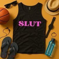 Yskk Slut Aesthetic Funny Sarcastic Tank Top thumb 4