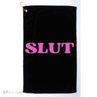 Yskk Slut Aesthetic Funny Sarcastic Golf Towel thumb 0