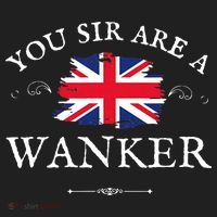 YOU SIR ARE A WANKER FUNNY BRITISH UK GB UNION JACK FLAG Hat thumb 2