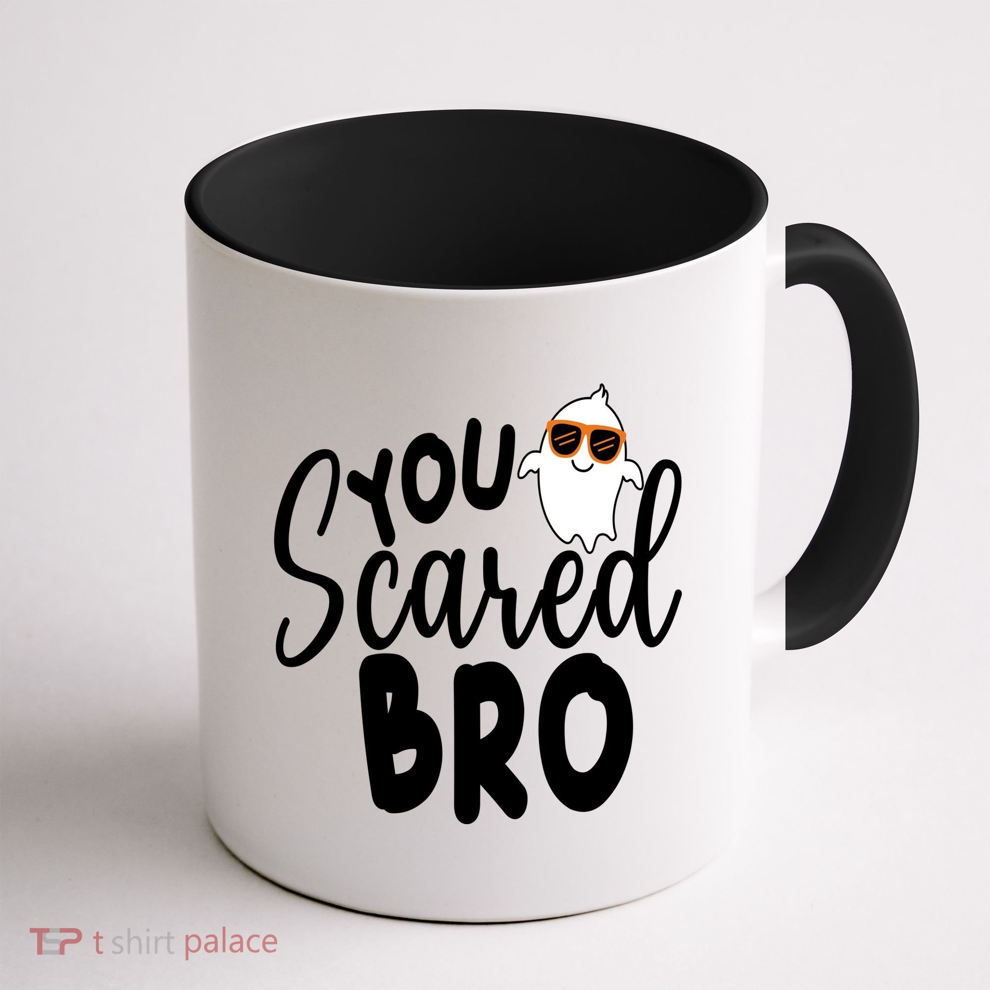 You Scared Bro Funny Halloween Ghost Coffee Mug