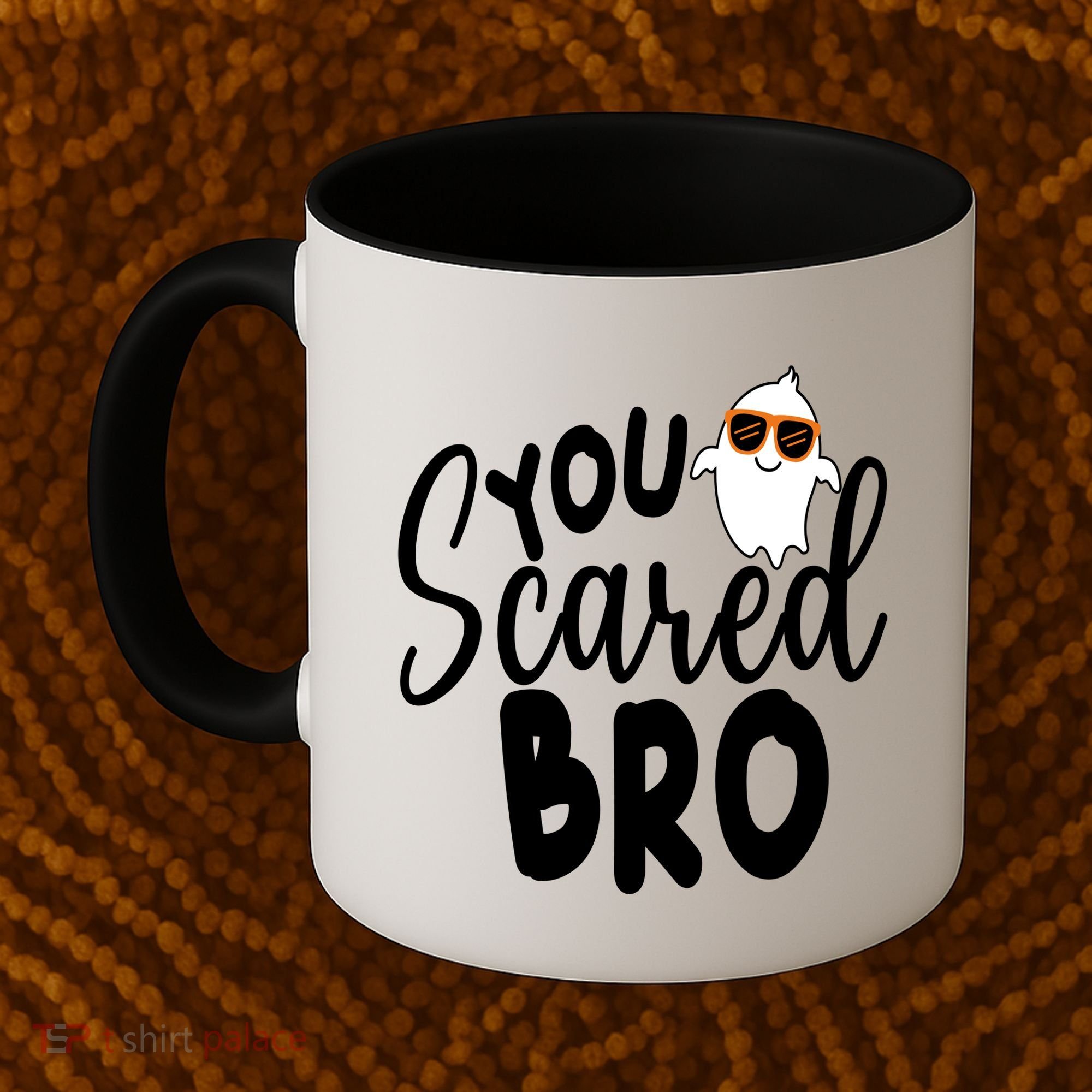You Scared Bro Funny Halloween Ghost Coffee Mug