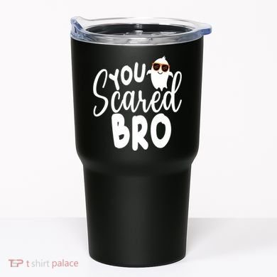You Scared Bro Funny Halloween Ghost Tumbler