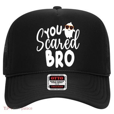 You Scared Bro Funny Halloween Ghost Hat