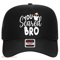 You Scared Bro Funny Halloween Ghost Hat thumb 0