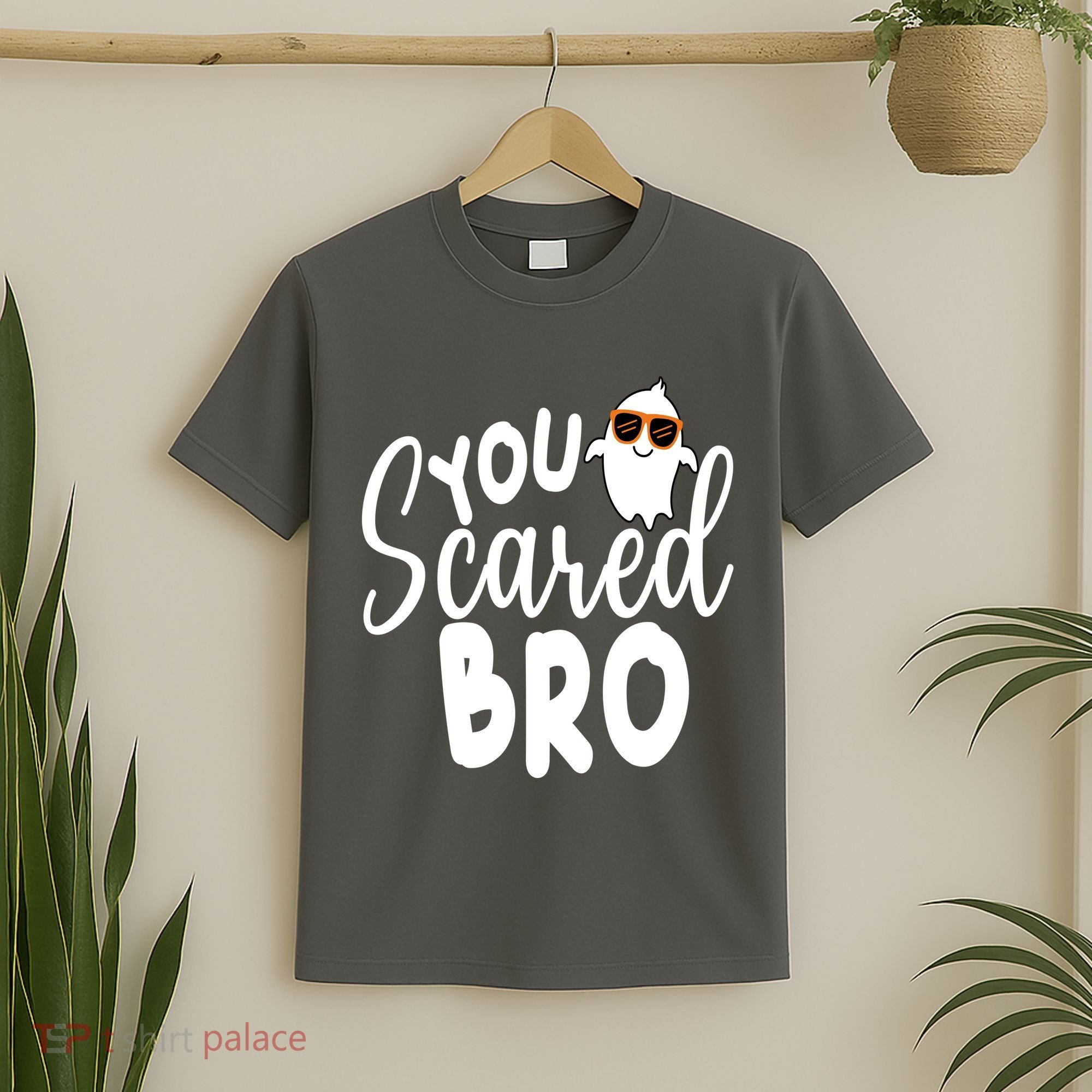 You Scared Bro Funny Halloween Ghost T-Shirt