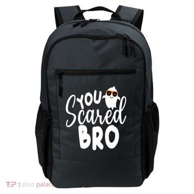You Scared Bro Funny Halloween Ghost Backpack