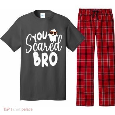 You Scared Bro Funny Halloween Ghost Pajama Set