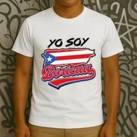 Yo Soy Boricua Puerto Rico Flag Puerto Rican Women Hispanic T-Shirt thumb 3