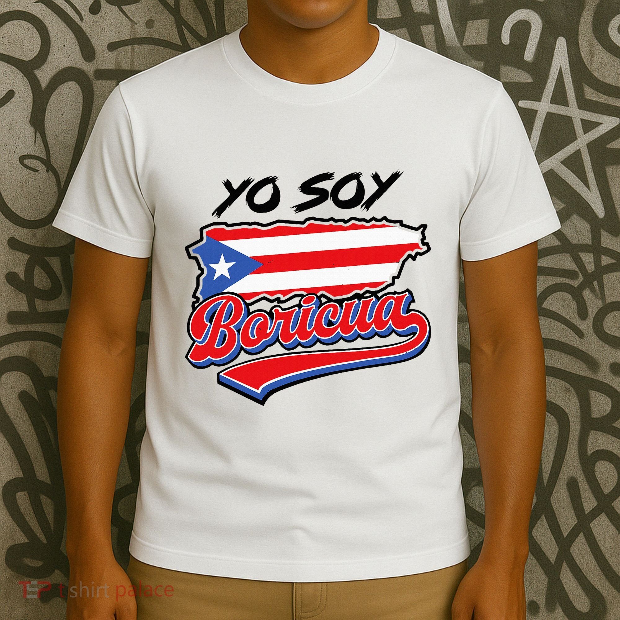 Yo Soy Boricua Puerto Rico Flag Puerto Rican Women Hispanic T-Shirt