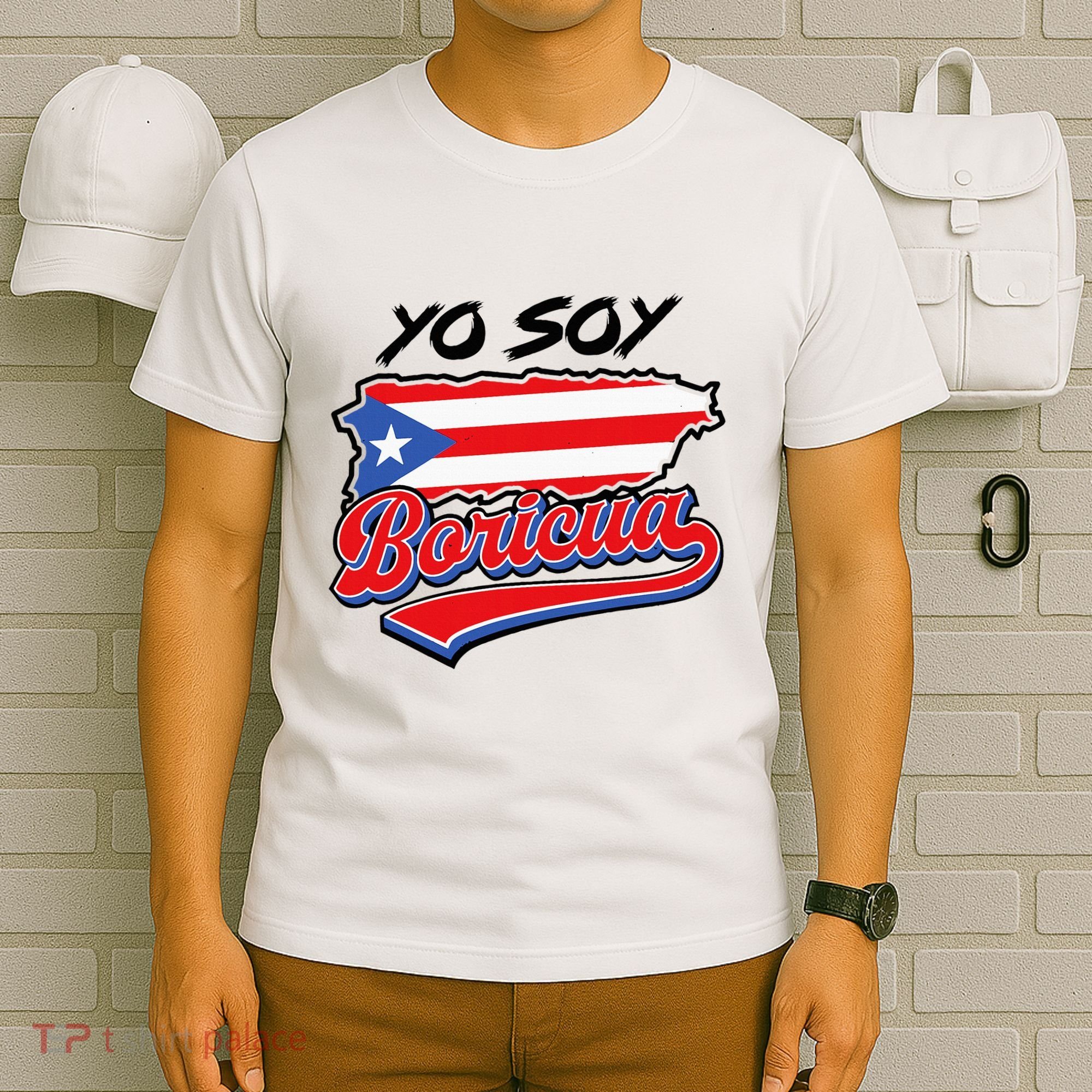 Yo Soy Boricua Puerto Rico Flag Puerto Rican Women Hispanic T-Shirt