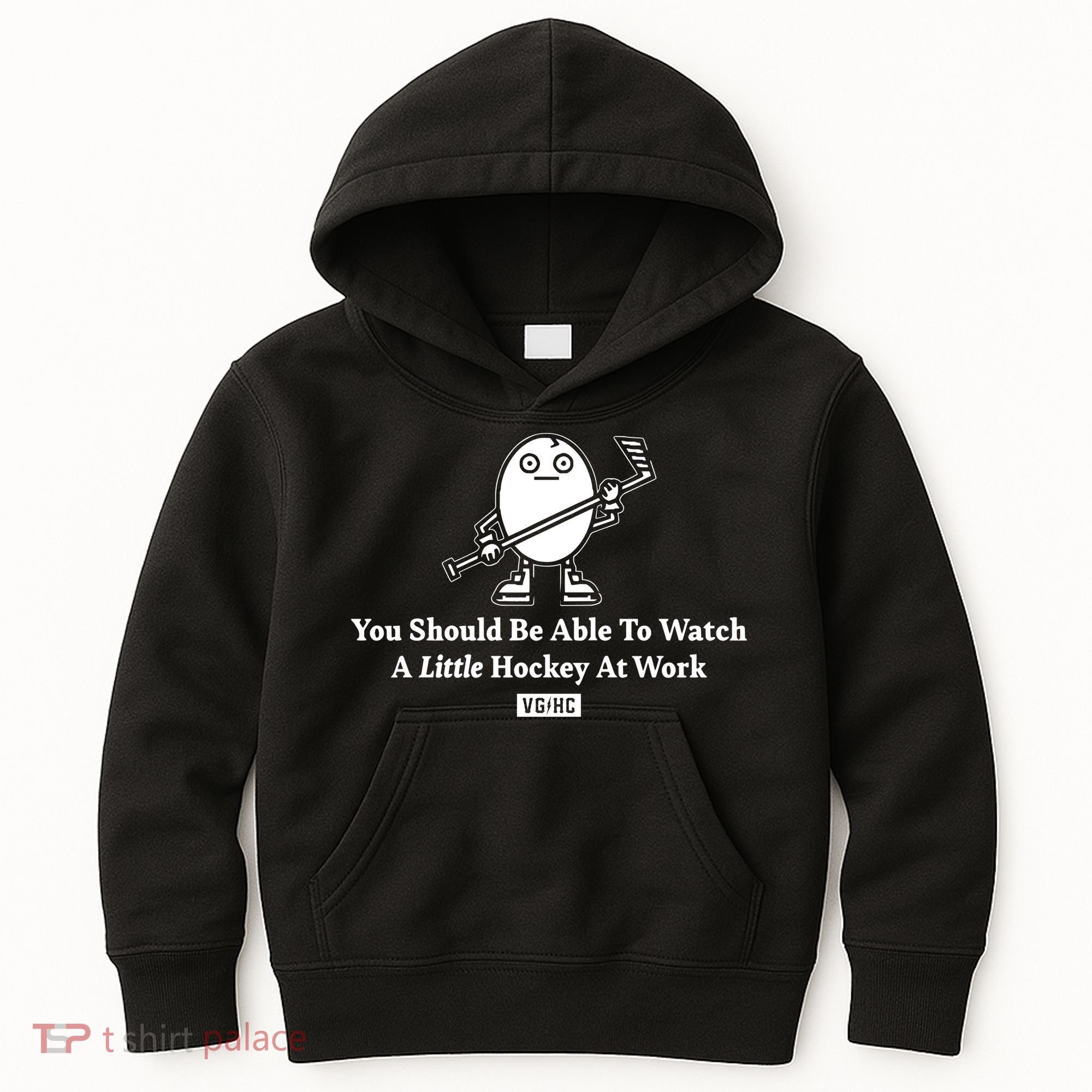 You Should Be Able To Watch A Little Hockey At Work Kids Hoodie