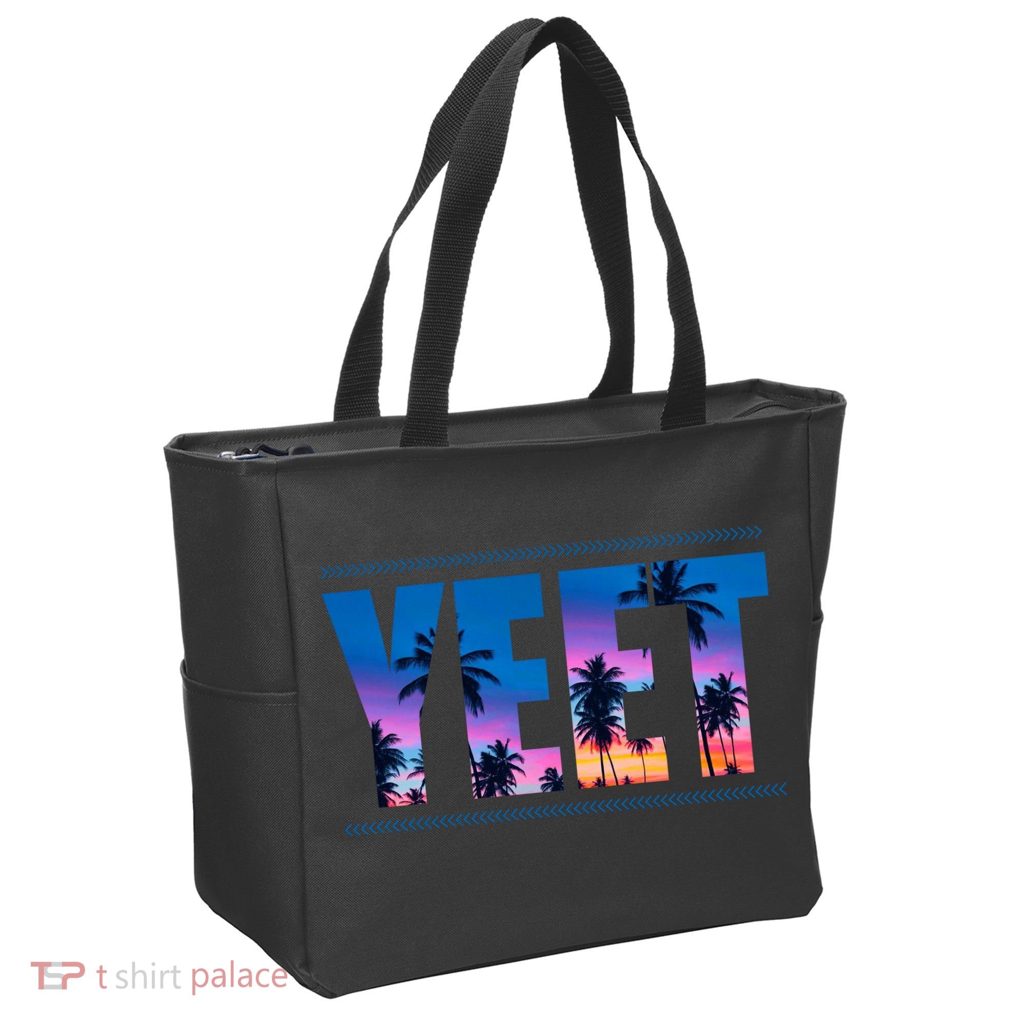 Yeet Sunset Beach Tote Bag