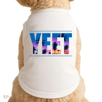 Yeet Sunset Beach Doggie Tank
