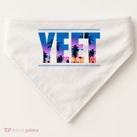 Yeet Sunset Beach USA-Made Doggie Bandana thumb 0
