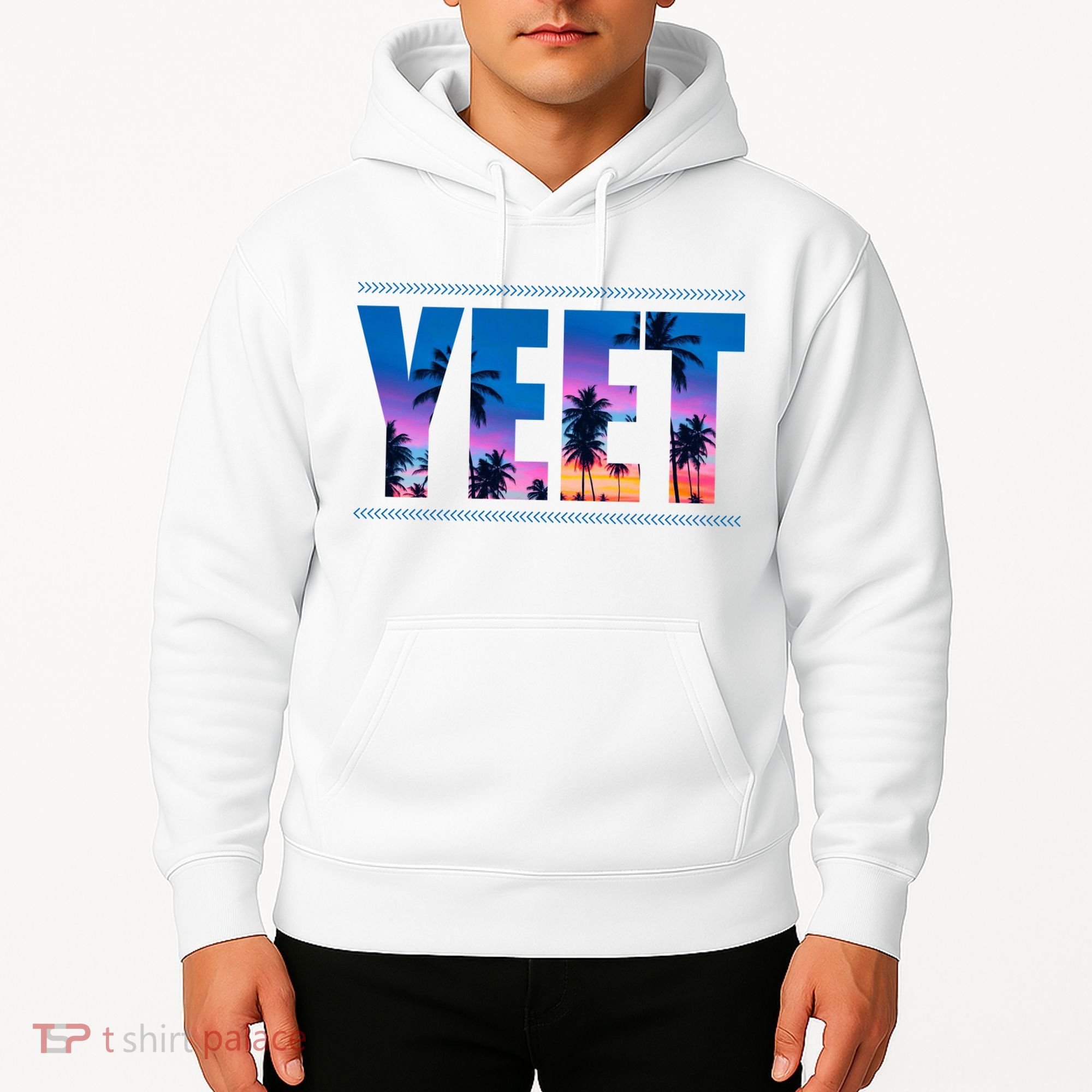 Yeet Sunset Beach Hoodie
