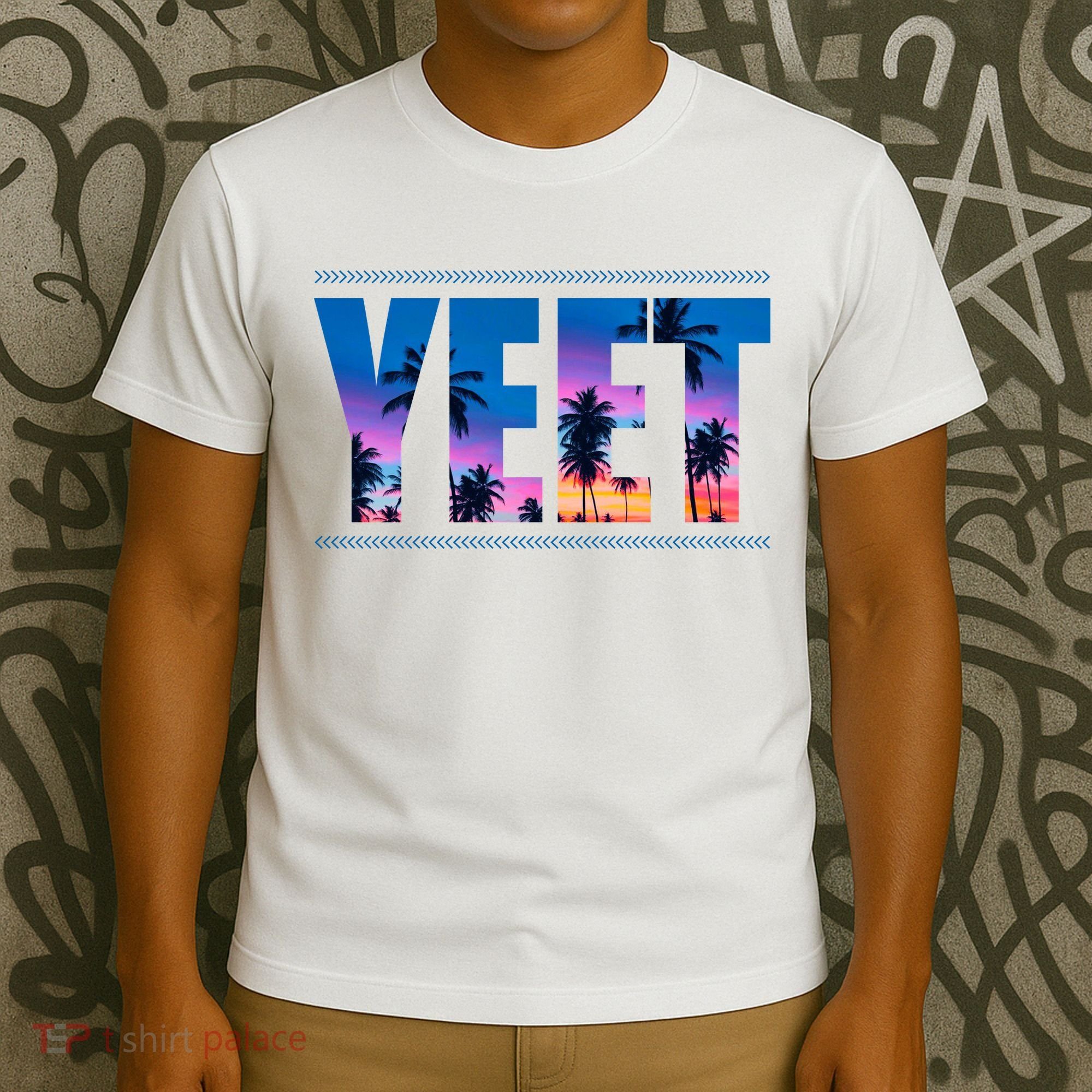 Yeet Sunset Beach T-Shirt