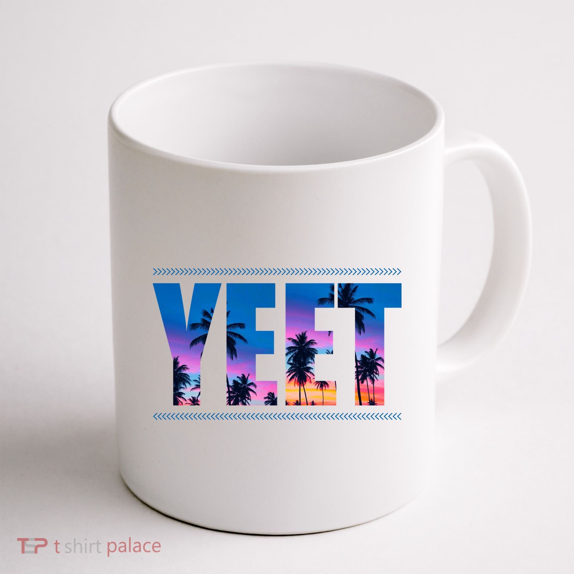 Yeet Sunset Beach Coffee Mug