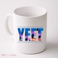 Yeet Sunset Beach Coffee Mug thumb 0