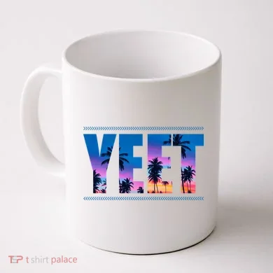 Yeet Sunset Beach Coffee Mug