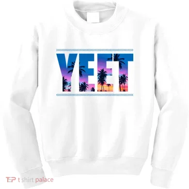 Yeet Sunset Beach Kids Sweatshirt