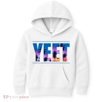 Yeet Sunset Beach Kids Hoodie