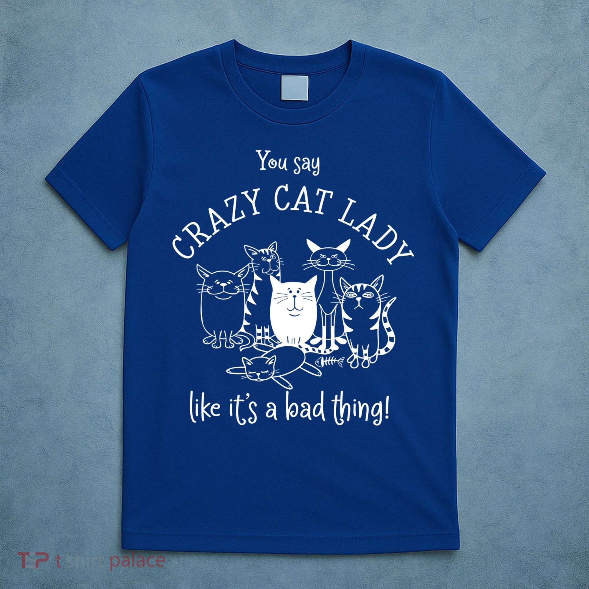 You Say Crazy Cat Lady Like ItS A Bad Thing Meaningful Gift T-Shirt