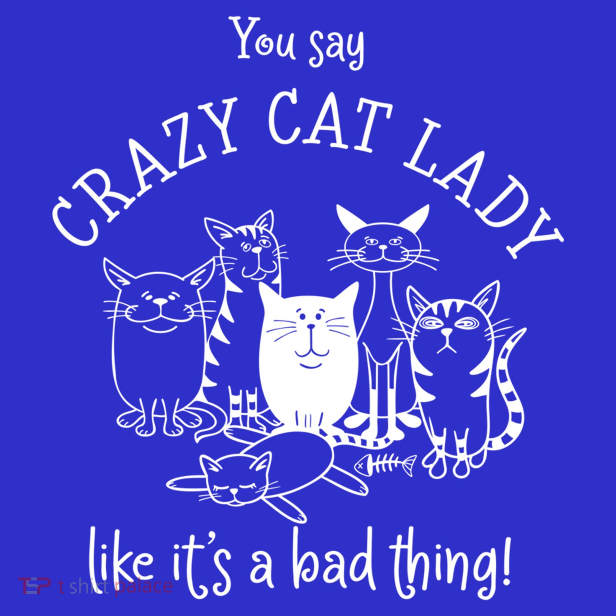 You Say Crazy Cat Lady Like ItS A Bad Thing Meaningful Gift Visor