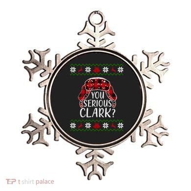 You Serious Cark? Ugly Christmas Sweater Design Ornament