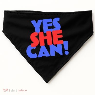Yes She Can USA-Made Doggie Bandana