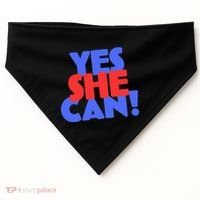 Yes She Can USA-Made Doggie Bandana thumb 0