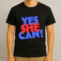 Yes She Can T-Shirt thumb 3
