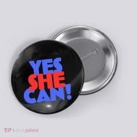 Yes She Can Button thumb 0