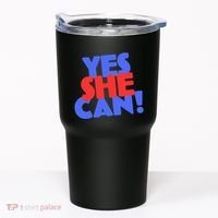 Yes She Can Tumbler thumb 0
