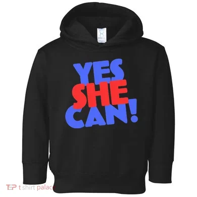 Yes She Can Toddler Hoodie