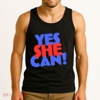 Yes She Can Tank Top thumb 3