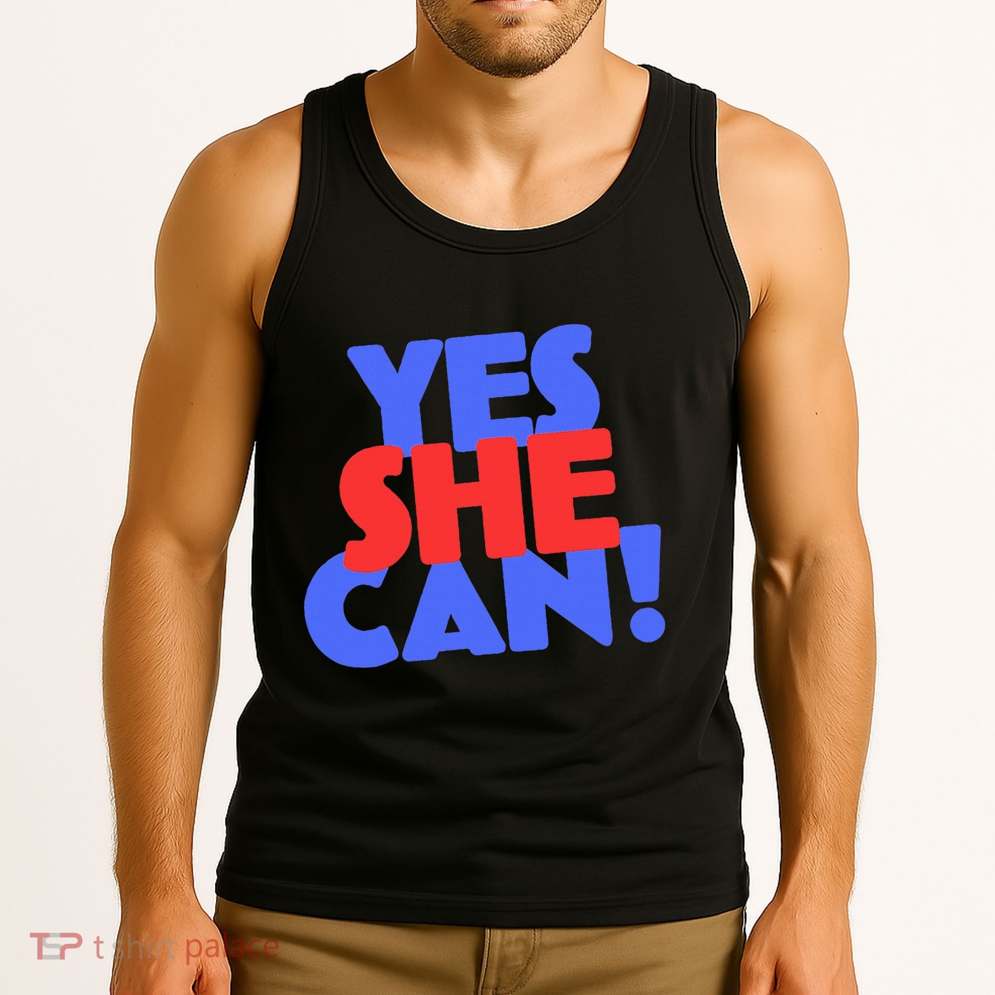 Yes She Can Tank Top