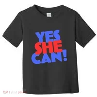 Yes She Can Toddler T-Shirt thumb 0