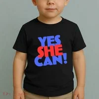 Yes She Can Toddler T-Shirt thumb 2
