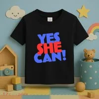Yes She Can Toddler T-Shirt thumb 3