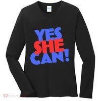 Yes She Can Women's Long Sleeve Shirt thumb 0
