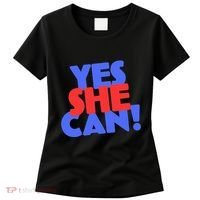Yes She Can Women's T-Shirt thumb 0
