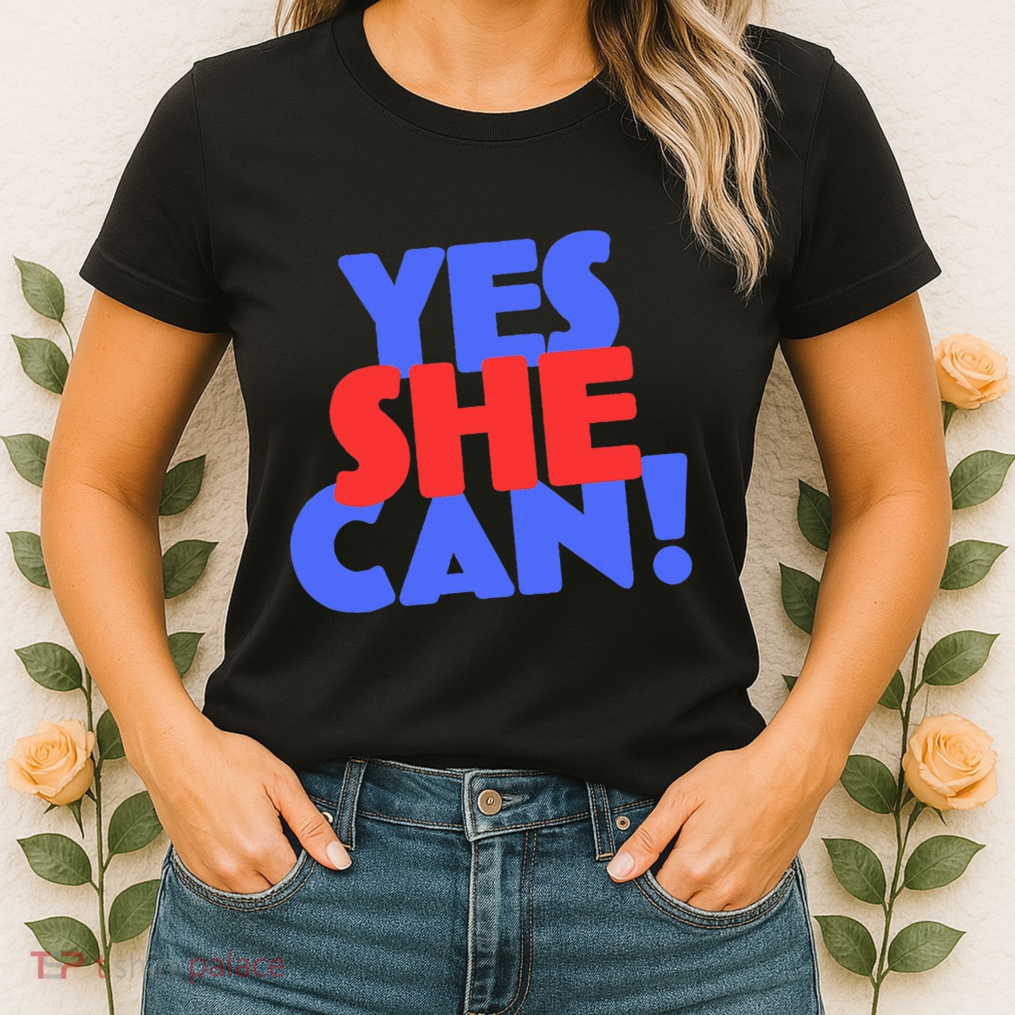 Yes She Can Women's T-Shirt
