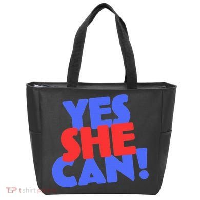 Yes She Can Tote Bag