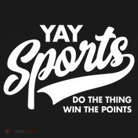 Yay Sports Do The Thing Win The Points Swash White Sweatshirt thumb 3