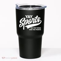 Yay Sports Do The Thing Win The Points Swash White Tumbler thumb 0